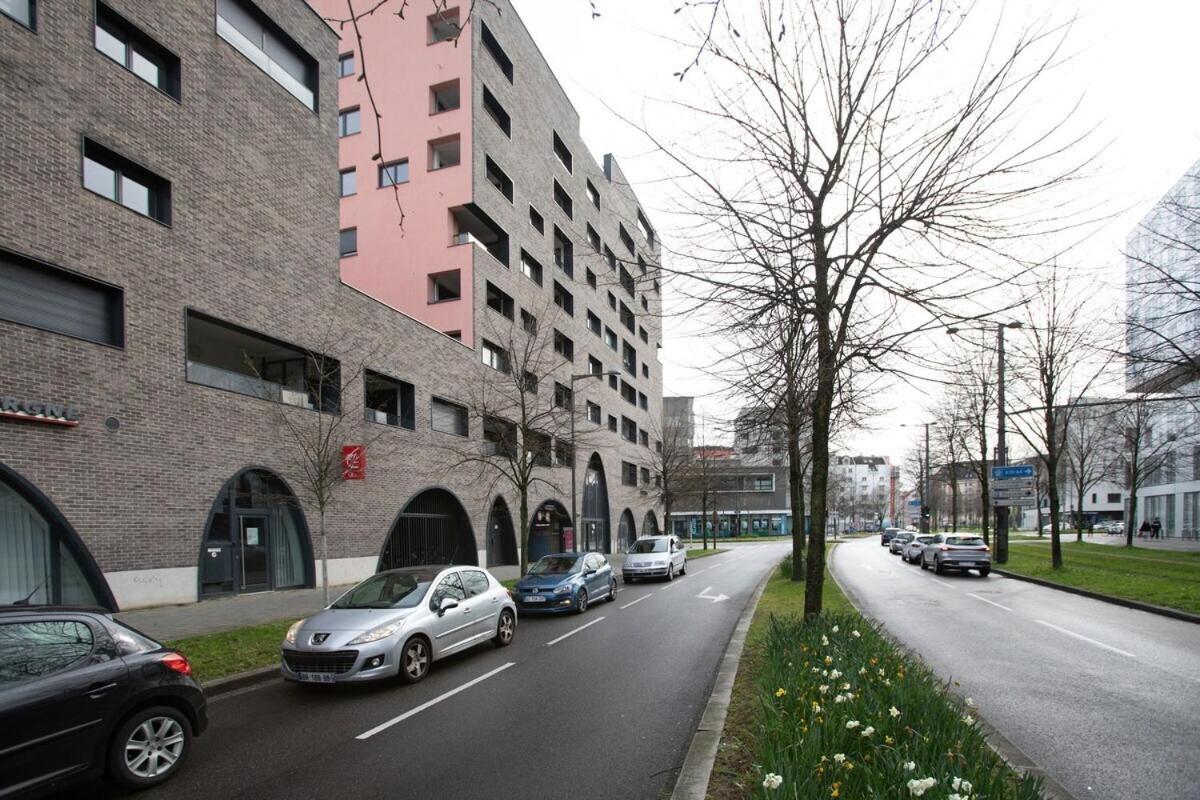 Appartement Moderne Au Centre Ville Straatsburg Buitenkant foto